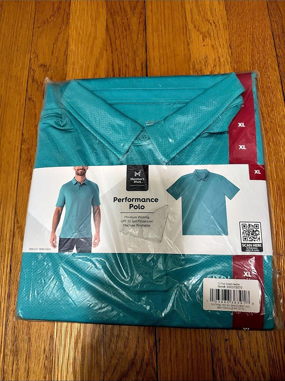 Performance Polo in Blue XL NWT